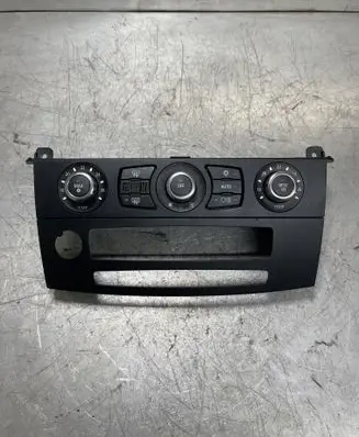 BMW 5 E60 E61 Climate control/heater control trim 6976362