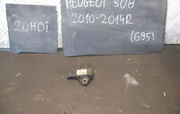 Peugeot 508 Exhaust gas pressure sensor 9662143180