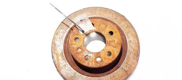Fiat Croma Rear brake disc neventiliuojamas