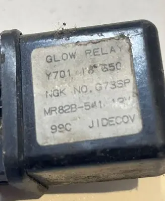 Ford Ranger Glow plug pre-heat relay Y70118650
