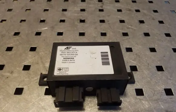 Volkswagen Sharan Immobilizer control unit/module 98VW19A366DB 5WK48470 7MO953257R