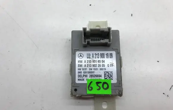 Mercedes-Benz E W213 Other control units/modules A2139001909 A2139022605 A2139016504