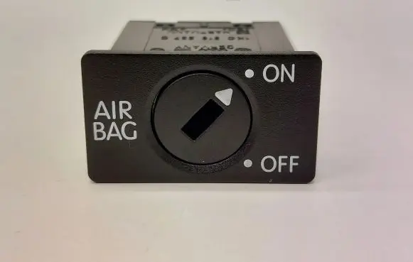 Audi A4 S4 B8 8K Passenger airbag on/off switch 1K0919237C
