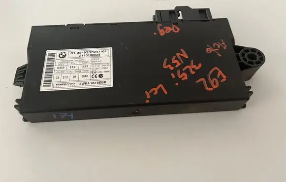 BMW 3 E92 E93 CAS control unit/module 9237047 2110100025 5WK49515EBR