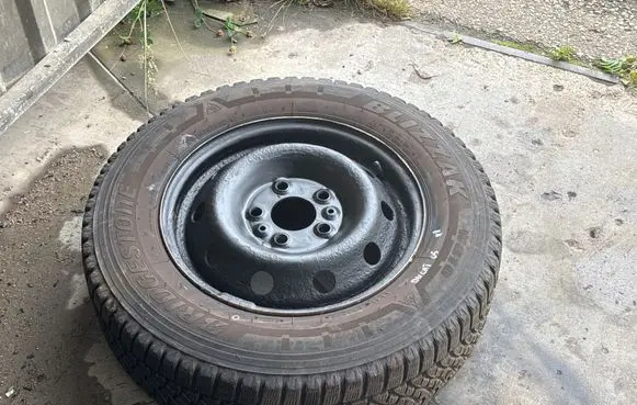 Fiat Ducato R15 spare wheel