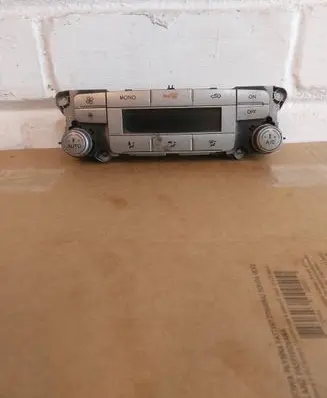 Ford Mondeo MK IV Climate control unit 7S7T18C612AM W2XA79806