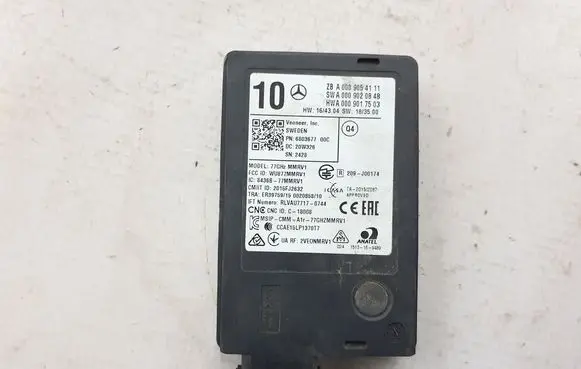 Mercedes-Benz GLE W167 Distronic sensor radar A0009054111