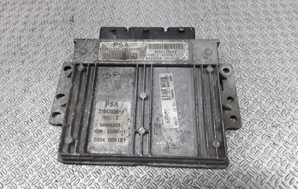 Citroen Xsara Picasso Engine control unit/module 9632727280 9640514780