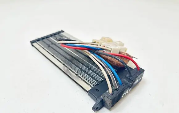 Electric cabin heater radiator