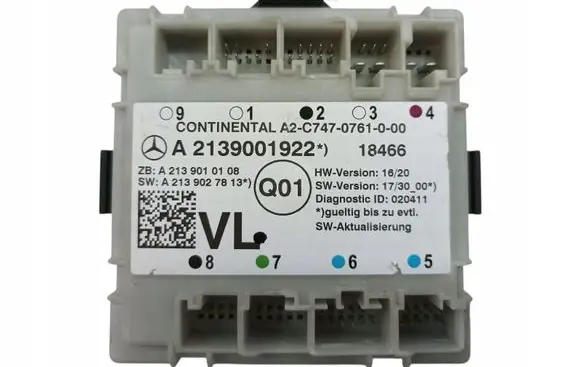 Mercedes-Benz C W205 Other control units/modules A2139001922