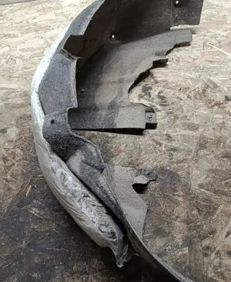 Ford Courier Rear arch fender liner splash guards 