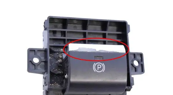 Hand parking brake switch