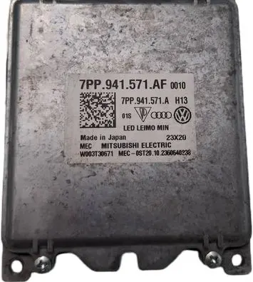 Audi A8 S8 D5 LED ballast control module 7PP941571AF 7PP941571A W003T30671