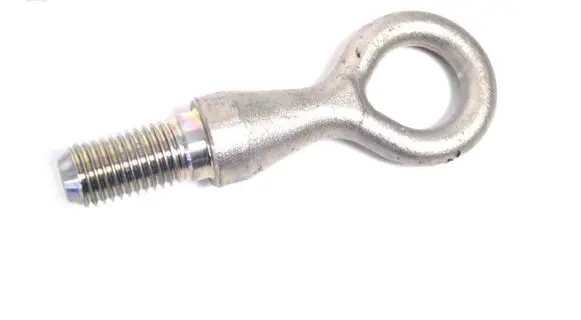 Towing hook eye