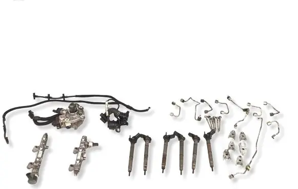 Audi A7 S7 4G Fuel injection system set 0445010642 059130755BG 059130090CN