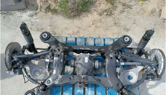 Mercedes-Benz ML W166 Rear suspension assembly kit set 