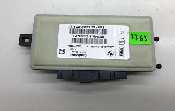 BMW 5 F10 F11 Airbag control unit/module 9343687 14B1480C321