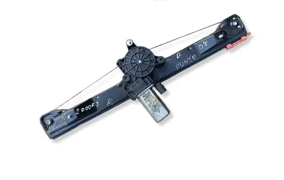 Fiat Punto (199) Front door window regulator with motor 