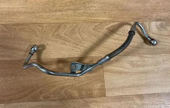 Audi A4 S4 B7 8E 8H Turbo turbocharger oiling pipe/hose 06D145778C