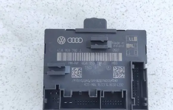Audi A6 S6 C7 4G Door control unit/module 4G8959792J P1010206Q 4G8959
