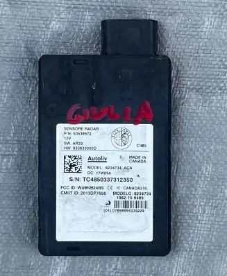 Alfa Romeo Giulia Blind spot module 50538672 633633000D 6234734
