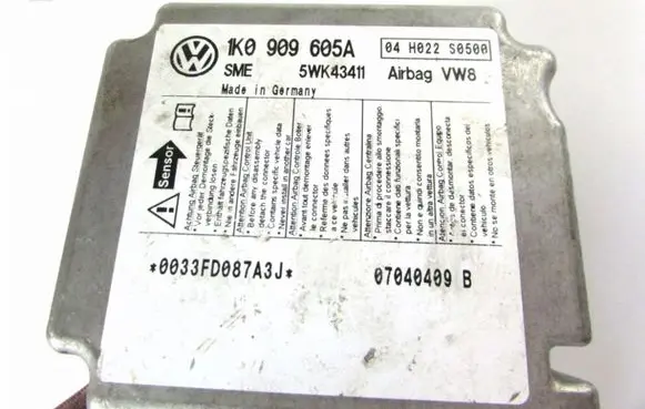 Volkswagen Golf V Airbag control unit/module 1K0909605A