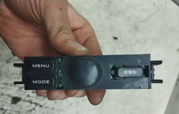 Peugeot 607 On-board computer control switch 15809800 9633544077 15809802