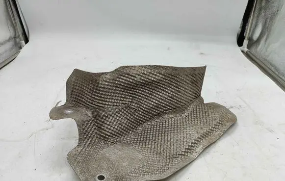 Heat shield in engine bay