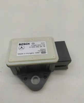 Mercedes-Benz E C207 W207 ESP acceleration yaw rate sensor A0055422618 0265005735