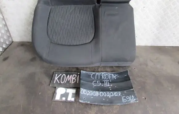 Citroen C5 Rear seat 