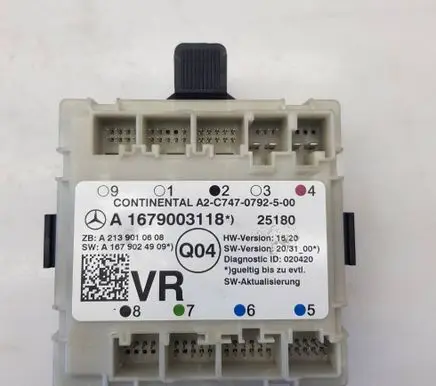 Mercedes-Benz Sprinter W907 W910 Door control unit/module A1679003118 A2139010608 A1679024909