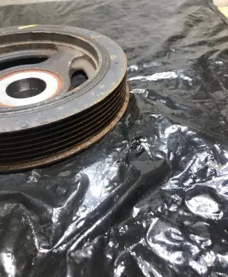Citroen C4 I Crankshaft pulley E110124A E410124A