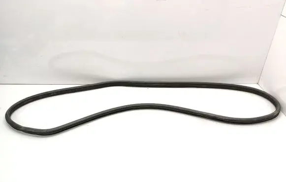Rubber seal rear door