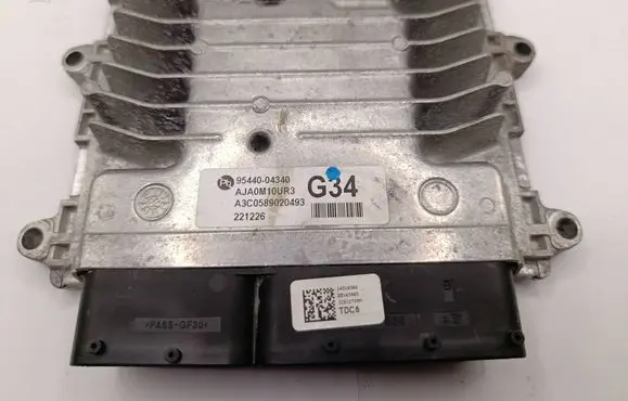 KIA Picanto Engine control unit/module 9544004340 A3C0589020493 AJA0R10UR3