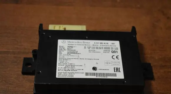 Mercedes-Benz A W177 Trunk lid opening control unit A2479004605