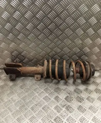Front shock absorber with coil spring