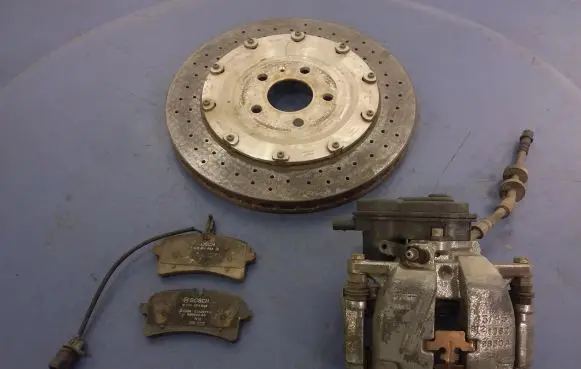 Audi A8 S8 D4 4H Rear brake disc 4H0615602C