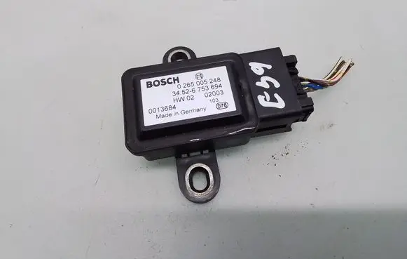 BMW 5 E39 ESP acceleration yaw rate sensor 34526753694