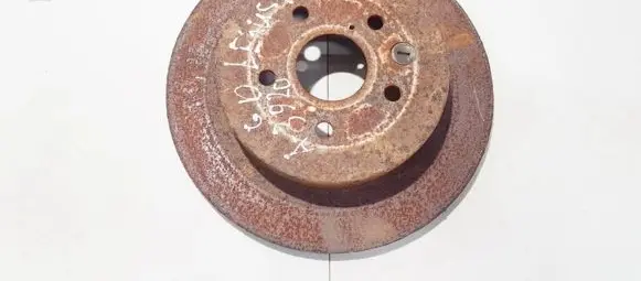 Lexus IS 220D-250-350 Rear brake disc ventiliuojamas
