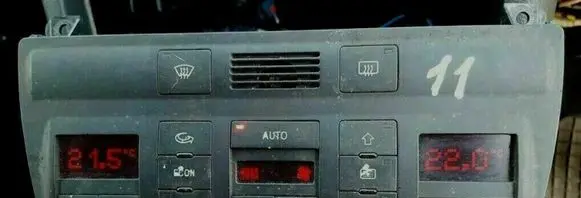 Audi A6 S6 C5 4B Climate control unit 4B0820043AJ 5HB00760454