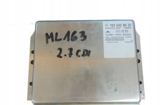 Mercedes-Benz ML W163 ESP (stability system) control unit a1635458032