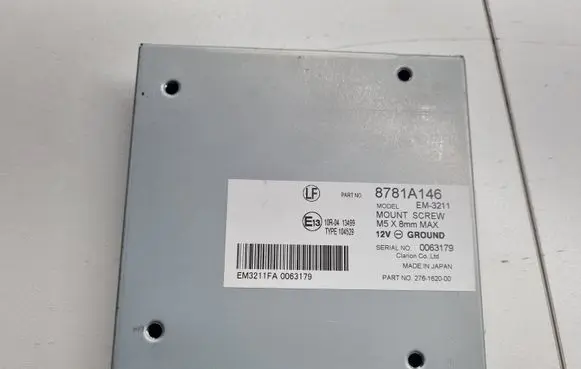 Mitsubishi Outlander Other control units/modules 8781A146 EM3211FA 0063179
