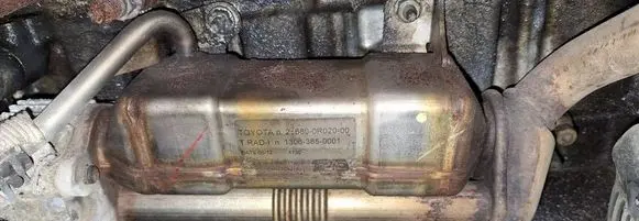 EGR valve cooler