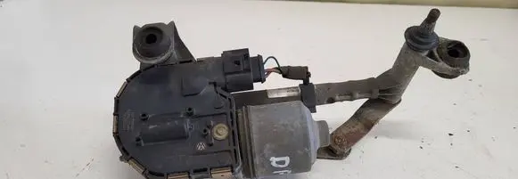 Volkswagen Touran I Front wiper linkage and motor 1T0955120C 0390241786 0510242