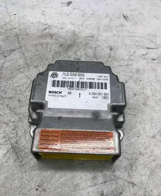 Volkswagen Touareg I Airbag control unit/module 7L0959655 0285001991