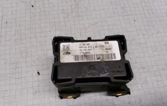Opel Vectra C ESP acceleration yaw rate sensor 13208665 10170103623
