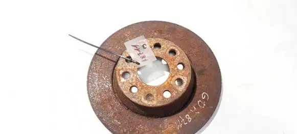 Rear brake disc