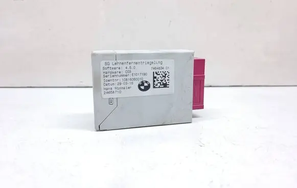 BMW 2 F46 Seat control module 7464634