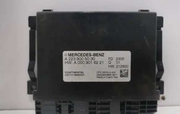 Mercedes-Benz S W223 Other control units/modules A2239005030 A3C7016990000 A0009016221