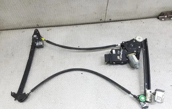 Seat Alhambra (Mk1) Rear door window regulator with motor 7M3959812 YM2114533BA